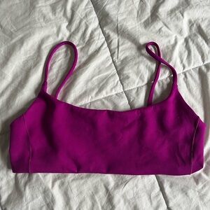 Left on Friday Pool Days Aloha (Magenta) Top Size S